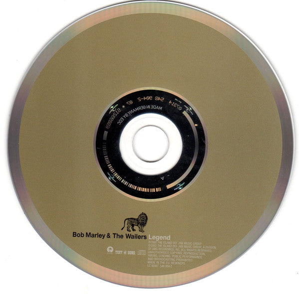 Bob Marley & The Wailers : Legend (The Best Of Bob Marley & The Wailers) (CD, Comp, RE, RM)