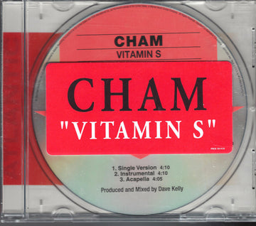 Baby Cham : Vitamin S (CD, Single, Promo)