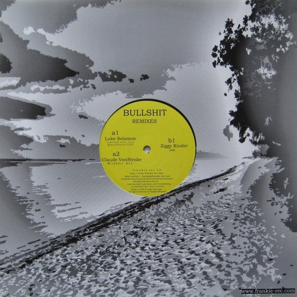 Frankie (2) : Bullshit (Remixes) (12")