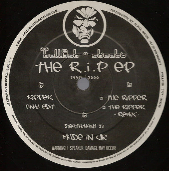 Hellfish " Skeeta : The R.I.P  EP (12", EP)
