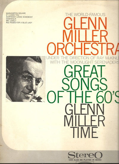 The Glenn Miller Orchestra : Great Songs Of The 60's / Glenn Miller Time  (LP, Album)