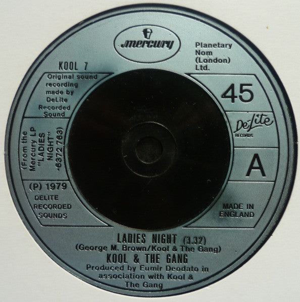 Kool & The Gang : Ladies Night (7", Single)