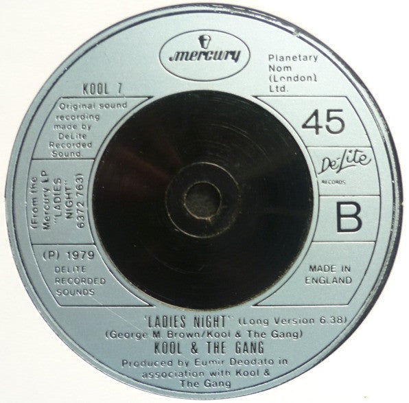 Kool & The Gang : Ladies Night (7", Single)