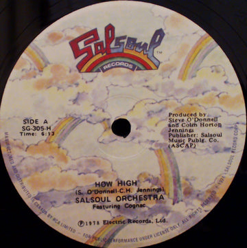 The Salsoul Orchestra : How High / Nothing Can Change This Love (12")