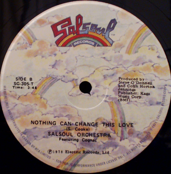 The Salsoul Orchestra : How High / Nothing Can Change This Love (12")