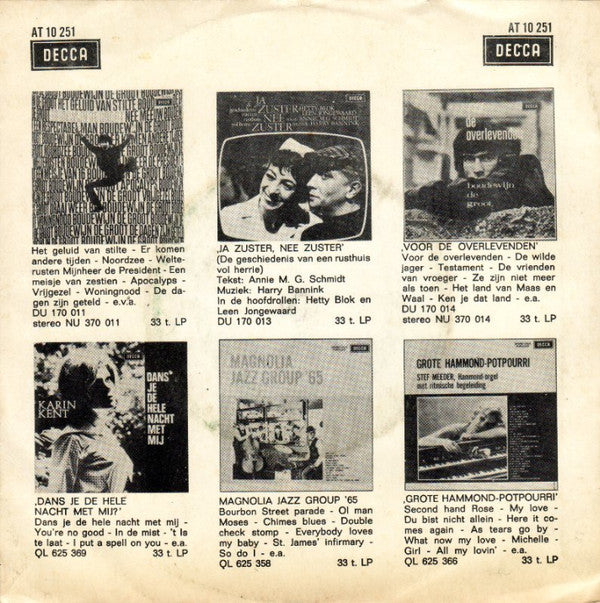 Karin Kent : Jelle Sal Wel Sien (7", Single, Mono)