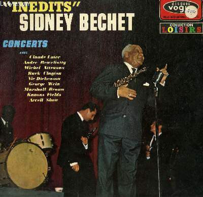 Sidney Bechet : Inédits (LP, Album, Mono)