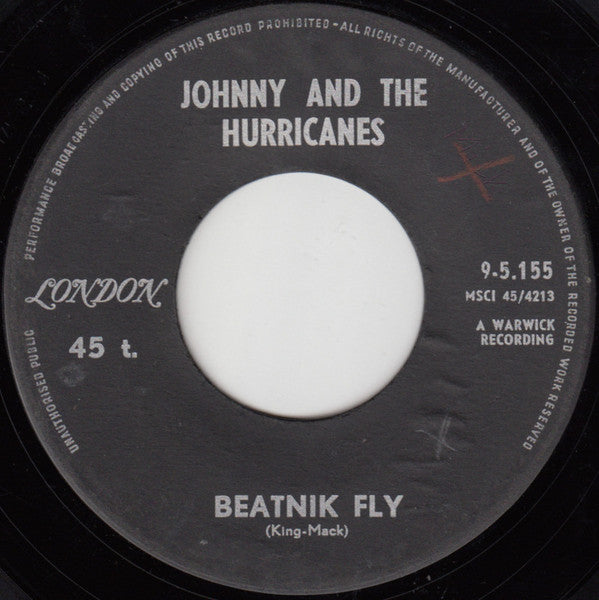 Johnny And The Hurricanes : Beatnik Fly / Sand Storm (7", Single)