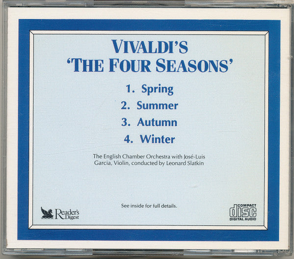 Antonio Vivaldi : Vivaldi's 'The Four Seasons' (CD, Album)