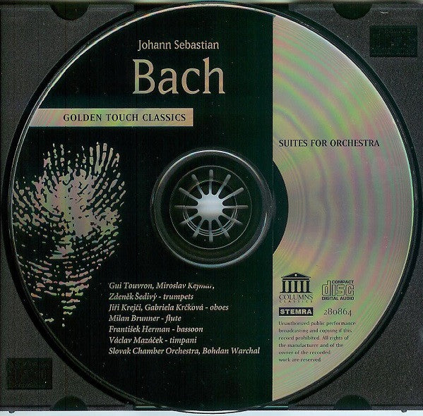 Johann Sebastian Bach : Suites For Orchestra (CD, Album)