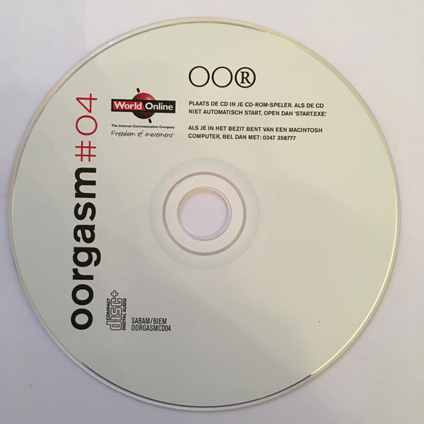 Various : Oorgasm#04 (Ashotofnewhiptripdiscofolkhoploungerockdancenumetal2steppunktechnobritpop) (CD, Comp, Enh, Promo)