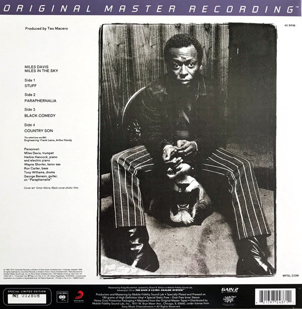 Miles Davis : Miles In The Sky (2x12", Album, Ltd, Num, RE, RM, S/Edition, 180)