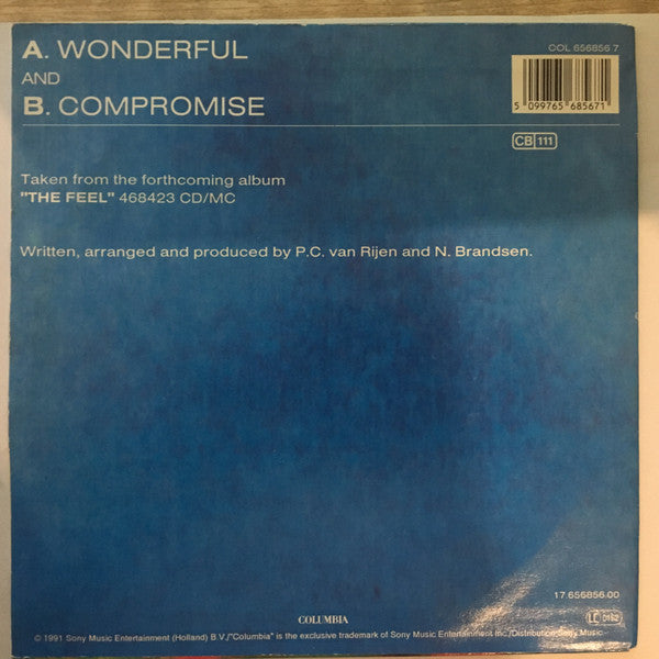 The Feel (11) : Wonderful (7", Single)