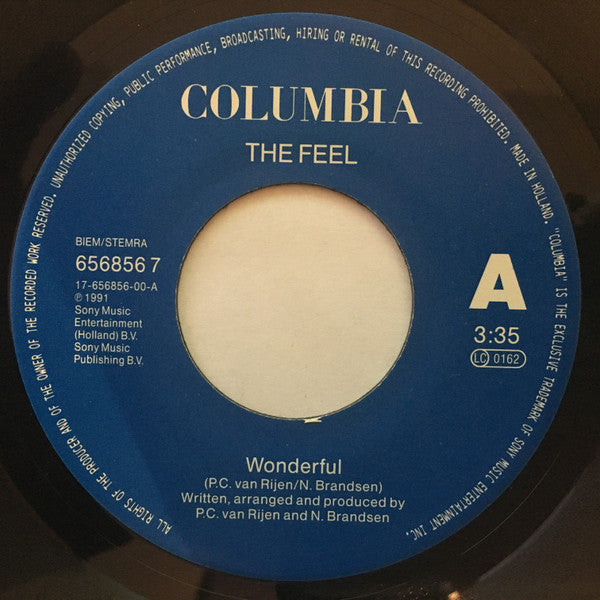 The Feel (11) : Wonderful (7", Single)
