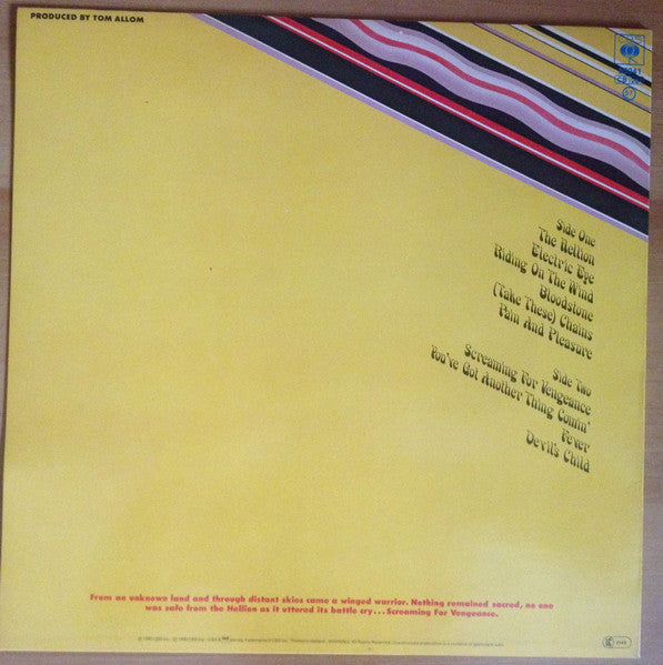 Judas Priest : Screaming For Vengeance (LP, Album)