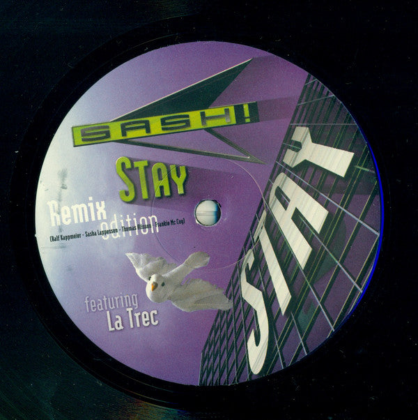 Sash! Featuring La Trec : Stay (Remix Edition) (12")