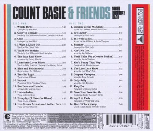 Count Basie : Count Basie & Friends 100th Birthday Bash (2xCD, Comp)