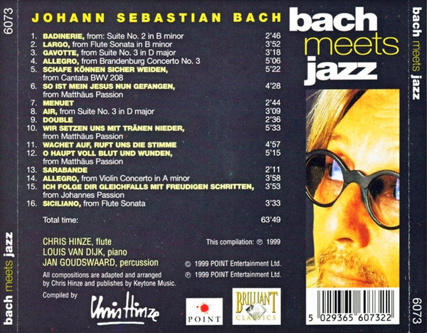 Chris Hinze : Bach Meets Jazz (CD, Comp)