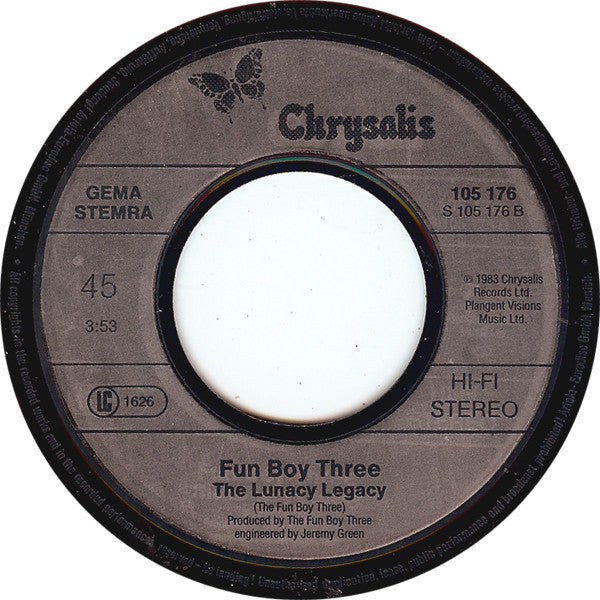 Fun Boy Three : The Tunnel Of Love (7", Single)