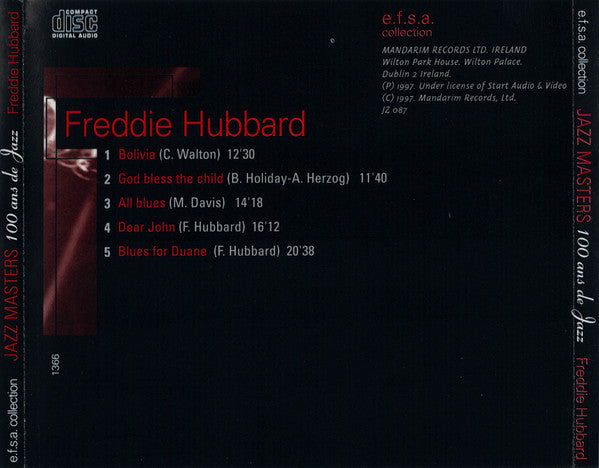 Freddie Hubbard : Jazz Masters (100 Ans De Jazz) (CD, Album)