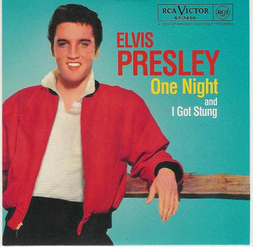 Elvis Presley : One Night (7", Single)