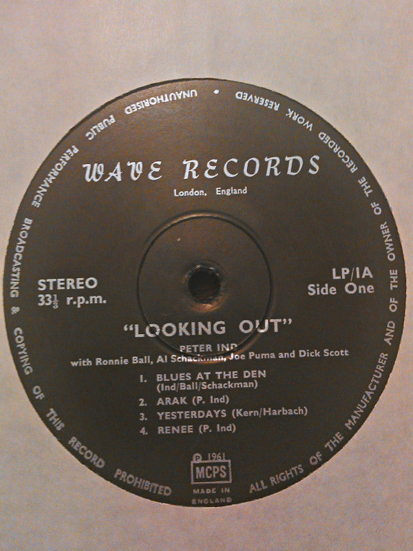 Peter Ind : Looking Out (LP, Album)