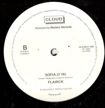 Flairck : Sofia (12", Single)