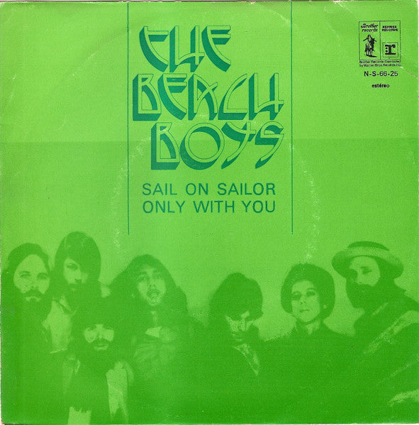 The Beach Boys : Sail On Sailor (7", Single)