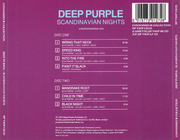 Deep Purple : Scandinavian Nights (2xCD, Album)