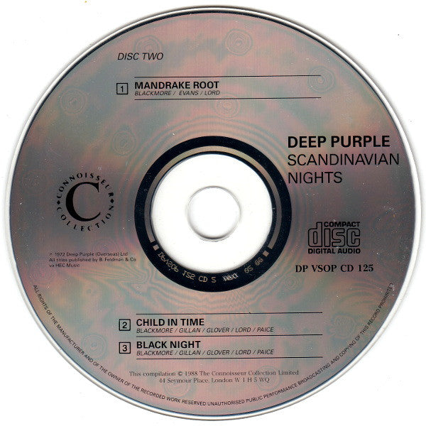 Deep Purple : Scandinavian Nights (2xCD, Album)