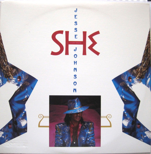 Jesse Johnson : She (I Can't Resist) (12", Promo)