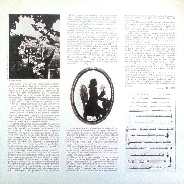 Wolfgang Amadeus Mozart, The London Wind Quintet, Otto Klemperer : Sérénade Pour 13 Instruments A Vent En Si Bemol Majeur, K.361 (LP, RE, Gat)