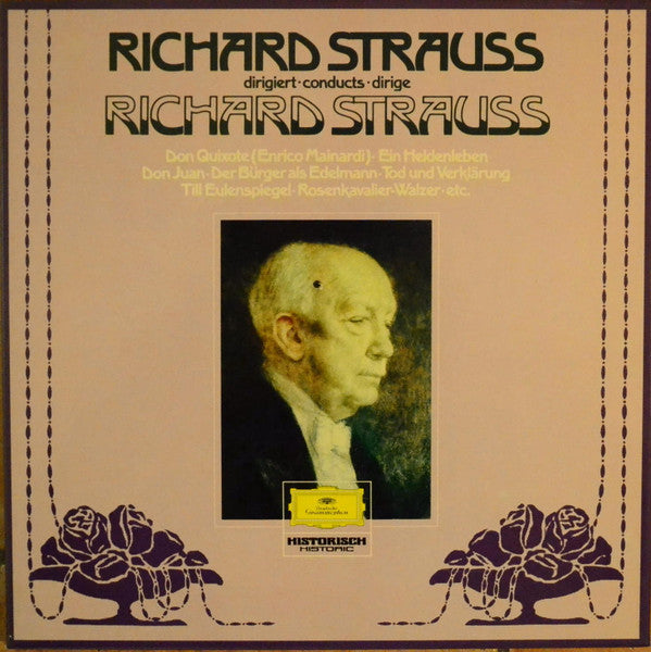 Richard Strauss : Historic Recordings: Strauss Conducts Strauss (5xLP, Mono + Box)