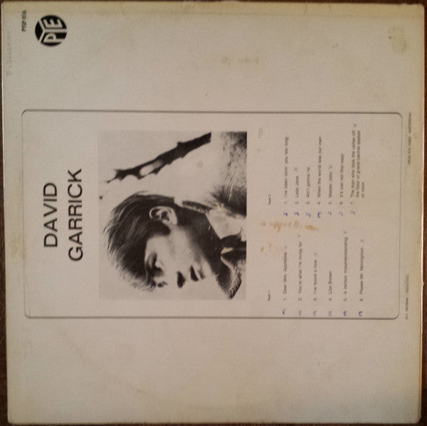 David Garrick : David Garrick (LP, Comp)