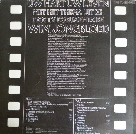 Wim Jongbloed : Uw Hart Uw Leven (LP)