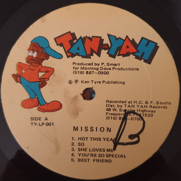Various : Tan-Yah Records Presents Mission (LP, Comp)