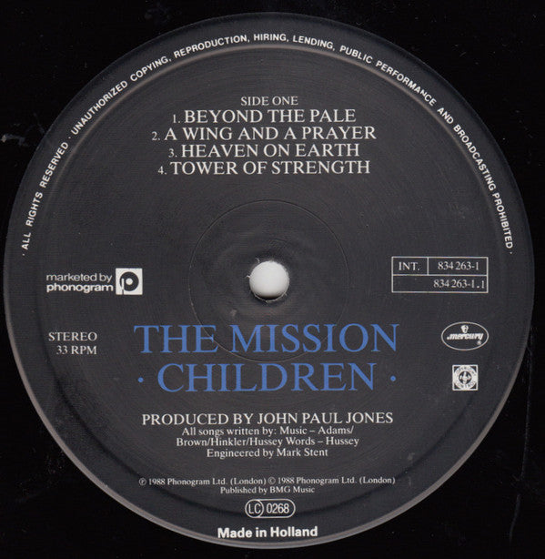 The Mission : Children (LP, Album)