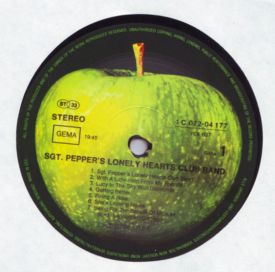 The Beatles : Sgt. Pepper's Lonely Hearts Club Band (LP, Album, RE, Gat)