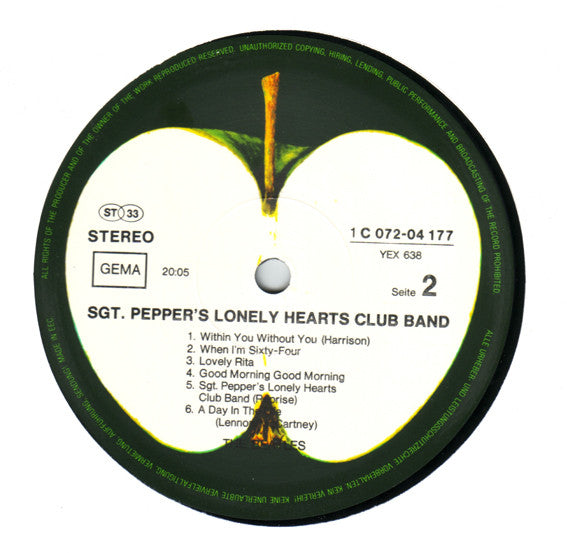 The Beatles : Sgt. Pepper's Lonely Hearts Club Band (LP, Album, RE, Gat)