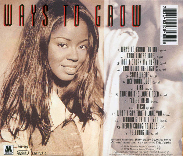 Shanice : 21...Ways To Grow (CD, Album)