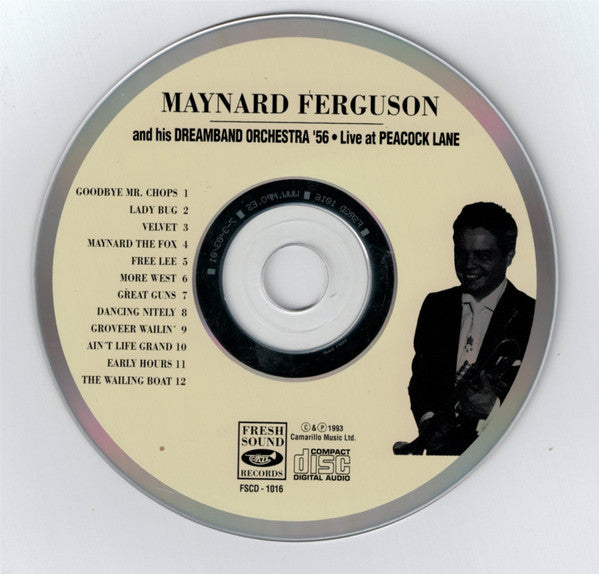 Maynard Ferguson & His Orchestra : Live At Peacock Lane  (CD, Album, RE)