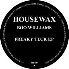 Boo Williams : Freaky Teck EP (12", EP)