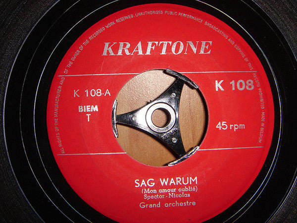 Metro Club Orchestra : Sag Warum / Greta (7", Single)