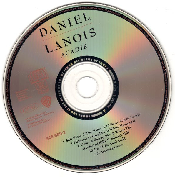 Daniel Lanois : Acadie (CD, Album)
