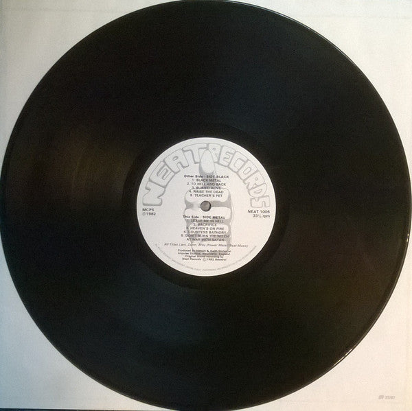 Venom (8) : Black Metal (LP, Album, Sil)