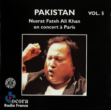 Nusrat Fateh Ali Khan : Pakistan: Nusrat Fateh Ali Khan En Concert À Paris Vol. 5 (CD)