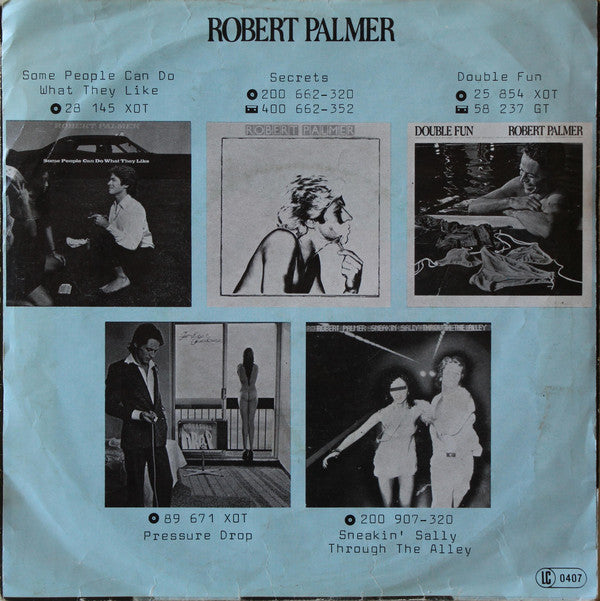Robert Palmer : What's It Take / Jealous (7", Single)