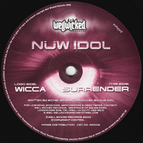 Nüw Idol : Wicca / Surrender (12")