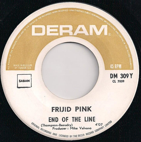 Frijid Pink : Sing A Song For Freedom (7", Single)