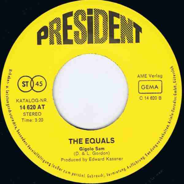 The Equals : I Can See, But You Don't Know (7", Single)